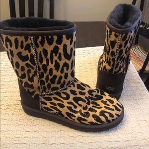 Leopard Print Uggs